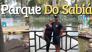 Parque do Sabiá e Zoológico em Uberlândia! Nunca andamos tanto,uma onça não estava bem.