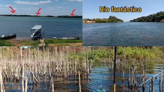 pescaria com os amigos no rio fantástico, só lugar bonito. #pescaria #pesca #fishinglife #fishing