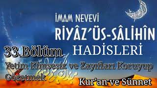 İmam Nevevi Riyazus-Salihin Hadis Şerifleri - 33. Bölüm #hadis #imamnevevi #riyazussalihin #hadisler