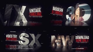 Best VintageTimline HD 2020 - Adobe After Effects