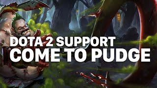 Dota 2 Support Pemula | Mancing Mania Pake Pudge!!!