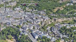 Orbiting Luxembourg with Google Earth Studio