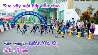 8 Đến 9 Tuổi Cạnh Tranh Vòng Chung Kết Patin Speed Skating | Roller Sport Gò Vấp