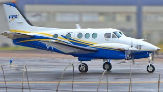 Plane Spotting • Beechcraft King Air C90 and Super King Air B200