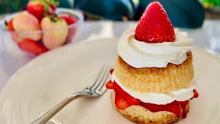 Strawberry Shortcake / Strawberry Shortcake Recipe / How To Make Strawberry Shortcake