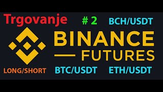 # 2 👉 👉 😎 BTC/USDT - ETH/USDT - BCH/USDT FEATURES trgovanje na Binance mjenjaćnici 👈 👈 😎