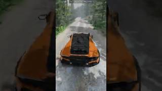 Off-road Lamborghini Vs Tree #1 #offroad #lamborghini #video #beamngdrive #automobile