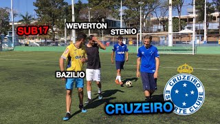 DESAFIO COM OS CRAQUES DO CRUZEIRO