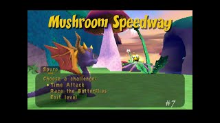 Mushroom Speedway (Spyro: Year of the Dragon Let's Play #7)