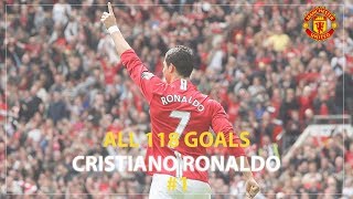 ALL 118 GOALS ● CRISTIANO RONALDO FOR MANCHESTER UNITED #1