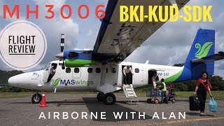 Twin Otter Flight with MASwings - Airborne with Alan