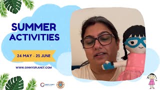 Summer Series Activities on Ginny's Planet