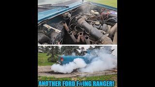 2.3 ford ranger zoomies and burnout tests (short Video)