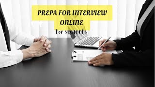 Preparation for interview || study in Finland