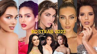 ROSTRAS FAVORITAS RUMBO A MISS UNIVERSE 2022