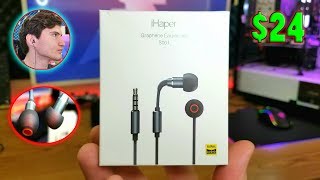 Budget Earphones: iHaper Hi-Res Graphene Earphones Unboxing and Test