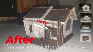 miniatur rumah minimalis.after