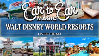 🔴 Tuesday Walt Disney World Caribbean Beach Walking Tour Livestream - 07.30.24