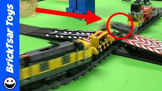 LEGO Train Crossing Carrera Go Slot Cars Jump & Crossing