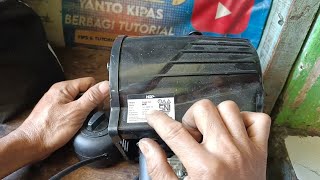 HATI HATI BELI KIPAS BARU teryata kipas angin ini 90 % tidak bisa di perbaiki 10 % bisa di perbaiki