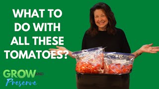 Canning Thick, Rich Pasta Sauce, Crushed Tomatoes & Cheater Tomato Soup