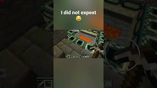 It is a plan and not true😂 | Minecraft funny video #shorts