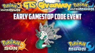 Pokémon SUN & MOON/ULTRA GTS GIVEAWAY |  | GOT THAT GAMESTOP CODE EARLY | LETS GO! | CHECK OT