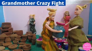 அழகான குடும்பம் Episode 97 | barbie tamil | barbie shopping | Paati Pot fight | Happy Pongal