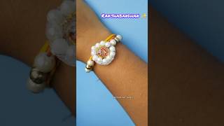 Easy rakhi making ✨#shorts #rakhicraft#rakshabandhan#diy #viralreels#trending#craft