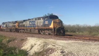 CSX Intermodal Train on the UP/CSX Mainline