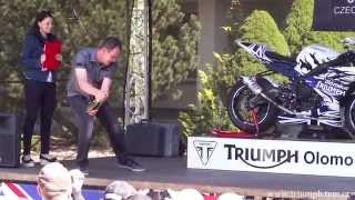 Triumph sraz - 4. Ride on the hill 2015