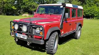 Land Rover for Sale, with Galvanised Chassis