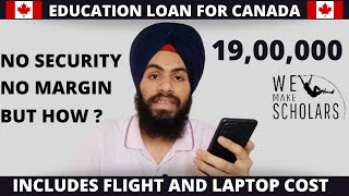 EDUCATION LOAN FOR CANADA || NO MARGIN || BINA PROPERTY KE LOAN ||