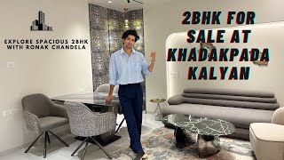 Affordable #2bhk Under Construction in Kalyan | Prime Location Tour! #khadakpada #kalyanwest