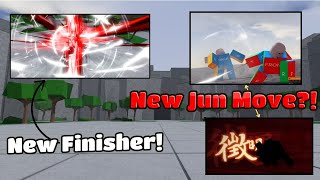 INSANE New Finisher + Jun Move Leaks in Legends Battlegrounds! | Roblox