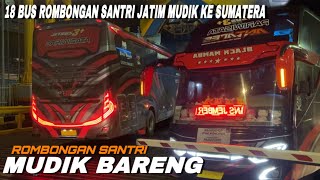 DIPULANGKAN‼️RIBUAN SANTRI PADATI PELABUHAN MERAK MUDIK KE SUMATERA