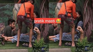 Pratik Caliing Teju Gold Fish |Pratik Sehajpal and Tejaswi Prakash