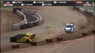 TANNER FOUST CRASHES IN QUARTERFINALS