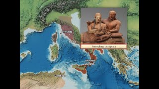 La civilisation étrusque et l'ascension de Rome (750 - 272 av JC)