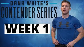 Dana White's Contender Series: Season 7, Week 1 Betting Breakdown