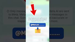 Meta AI Whatsapp is Safe or Not in Tamil #shorts