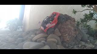 Axial SCX24 RedDeadbolt testing new ROCK features