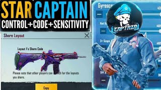 [NEW] Star Captain Control Code And Sensitivity 2021 || Star captain new sensitivity || Dark Gaming