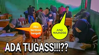 Mereka Sangat Kompak Ya Bun!!..Kenangan Masa SMA || ketika ada tugas