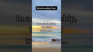 In a relationship, the silent treatment.. #shorts #facts #relationship