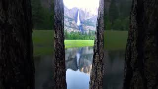 Yosemite falls roaring like never before! #yosemite #chasingwaterfalls #nationalpark #travelvlog