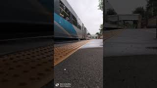 Class 802 arrives at Scarborough