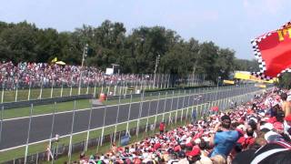 Sebastian Vettel - Monza 2011 Parabolica - Blown diffuser sound