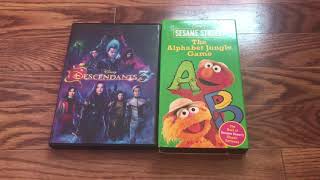 My Descendants 3 DVD and My Alphabet Jungle Game VHS