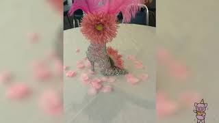 CENTROS DE MESA CON FLORES NATURALES PARA BODAS Y 15 AÑOS